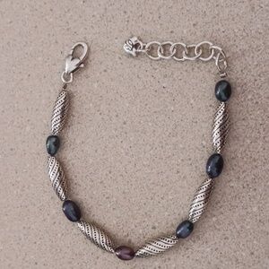 Brighton Dream Pearl Silver Tone Bracelet